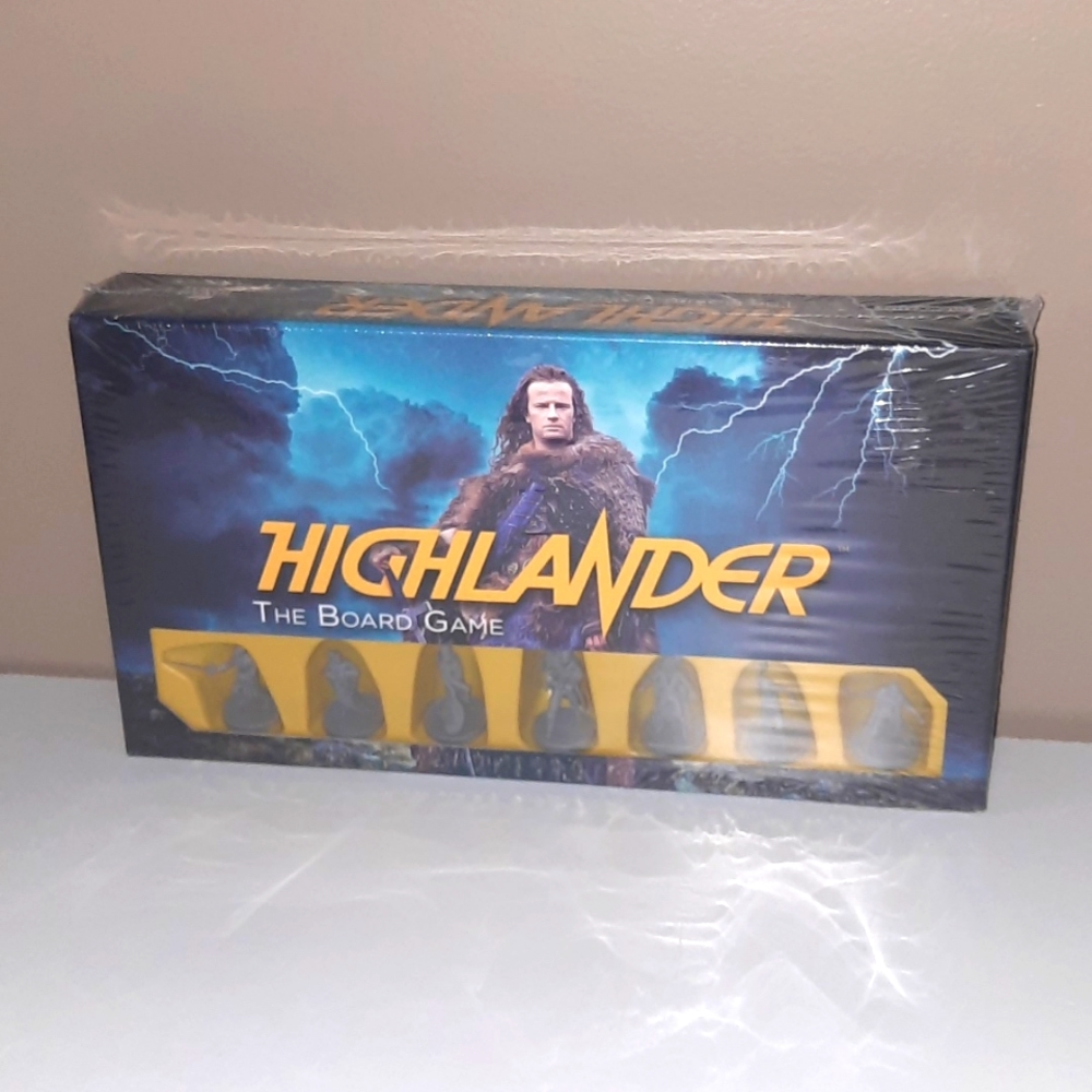 Highlander the Board Game factory sealed.